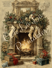 Load image into Gallery viewer, Christmas Countryside Manor- Ooh La La Printables