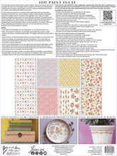 Load image into Gallery viewer, Summer 2025- Ditsy Bloom Inlay- 8 pages, 12"x16"