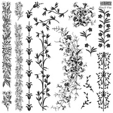 Load image into Gallery viewer, Summer 2025- IOD Flora & Vine  12x12 Single Sheet Stamp
