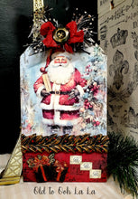 Load image into Gallery viewer, Ho Ho Ho Santa Shelf Sitter/Door Hanger