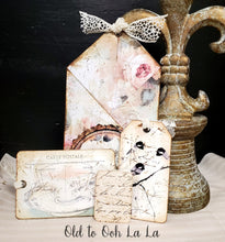 Load image into Gallery viewer, 2 Loaded Journal Pockets & 1 Tag Set