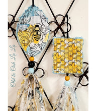 Load image into Gallery viewer, BEEHIVES & BUMBLEBEES TASSEL FRAMES HANDCRAFTED