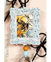 Load image into Gallery viewer, BEEHIVES & BUMBLEBEES TASSEL FRAMES HANDCRAFTED