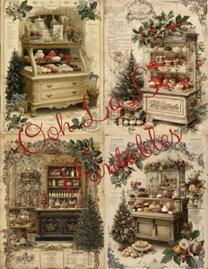Christmas Patisserie- Ooh La La Printables