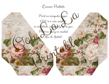 Load image into Gallery viewer, Vintage Floral No-Sew Journal Techniques Class w/Printables- Ooh La La Printables