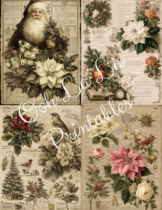 Vintage Fairy Christmas- Ooh La La Printables