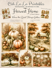 Load image into Gallery viewer, Harvest Home- A Petite Collection- Ooh La La Printables