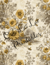 Load image into Gallery viewer, Autumn Toile- Ooh La La Printables