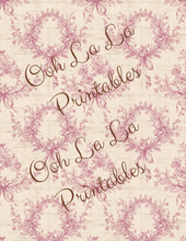 Load image into Gallery viewer, Easter Toile Papers- Ooh La La Printables