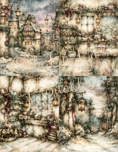 Load image into Gallery viewer, Winter Bleu Belsnickle Storybook Scenes- Ooh La La Printables