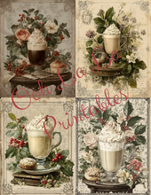 Load image into Gallery viewer, Elegant Vintage Holidays- Ooh La La Printables