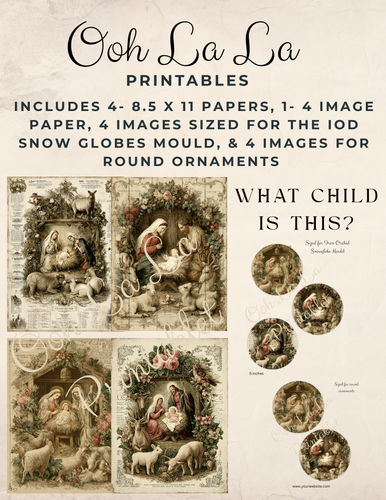 What Child Is This?- Ooh La La Printables