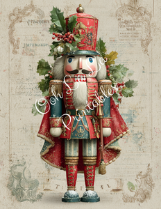 Victorian Nutcracker Christmas- Ooh La La Printables