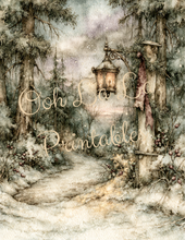 Load image into Gallery viewer, Winter Bleu Belsnickle Storybook Scenes- Ooh La La Printables