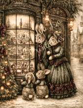 Load image into Gallery viewer, Christmas with the Bunnymores- Ooh La La Printables