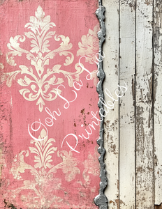 Pink Christmas Trees, Snowmen, & Nutcracker Bundle- Ooh La La Printables