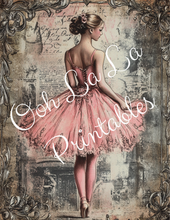 Load image into Gallery viewer, Ballerina Romance- Ooh La La Printables