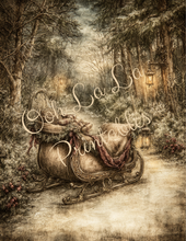 Load image into Gallery viewer, Cranberry Noel Belsnickle Storybook Scenes- Ooh La La Printables