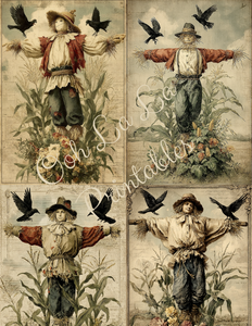 Sunflowers & Scarecrows- Ooh La La Printables