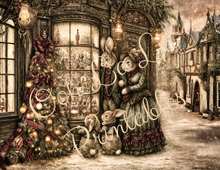 Load image into Gallery viewer, Christmas with the Bunnymores- Ooh La La Printables