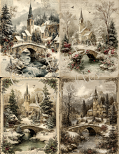Load image into Gallery viewer, Winter Bridges- Ooh La La Printables