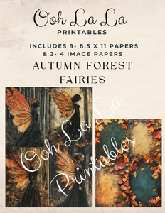 Autumn Forest Fairies- Ooh La La Printables