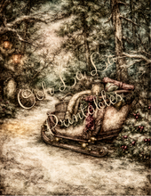 Load image into Gallery viewer, Cranberry Noel Belsnickle Storybook Scenes- Ooh La La Printables