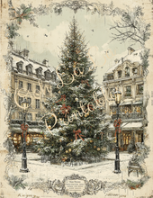 Load image into Gallery viewer, Holiday Hamlet- Ooh La La Printables