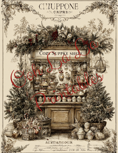 Christmas Patisserie- Ooh La La Printables