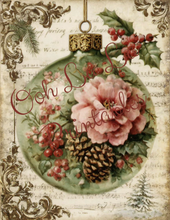 Load image into Gallery viewer, Vintage Pink Noel- Ooh La La Printables