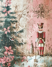 Load image into Gallery viewer, Pink Christmas Trees, Snowmen, &amp; Nutcracker Bundle- Ooh La La Printables