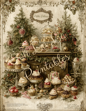 Load image into Gallery viewer, Pâtisserie de Noël-  Réinventée - Ooh La La Printables