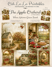 Load image into Gallery viewer, The Apple Orchard- A Petite Collection- Ooh La La Printables