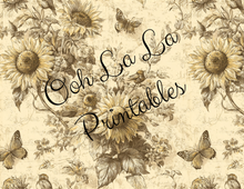 Load image into Gallery viewer, Autumn Toile- Ooh La La Printables