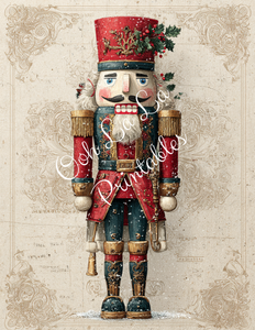 Victorian Nutcracker Christmas- Ooh La La Printables