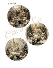 Load image into Gallery viewer, Winter Bridges- Ooh La La Printables