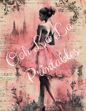 Load image into Gallery viewer, Ballerina Romance- Ooh La La Printables