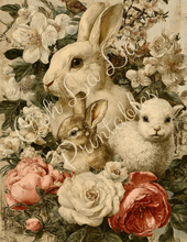 Load image into Gallery viewer, Vintage Le Lapin- Ooh La La Printables
