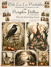 Load image into Gallery viewer, Pumpkin Hallow- A Petite Collection- Ooh La La Printables