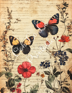 Travis's Vintage Botanicals Bundle- Ooh La La Printables