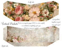 Load image into Gallery viewer, Vintage Floral No-Sew Journal Techniques Class w/Printables- Ooh La La Printables