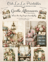 Load image into Gallery viewer, Gentle Afternoons Petite Collection- Ooh La La Printables