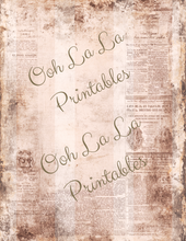 Load image into Gallery viewer, Red French Stripes- Ooh La La Printables