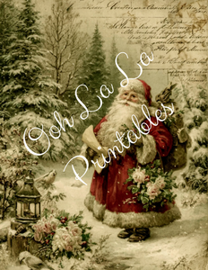 Red Velvet Christmas- Ooh La La Printables