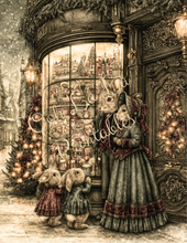 Load image into Gallery viewer, Christmas with the Bunnymores- Ooh La La Printables