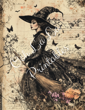 Load image into Gallery viewer, Bewitching Witches &amp; Backgrounds- Ooh La La Printables