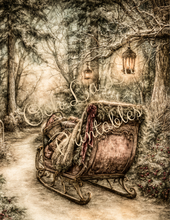 Load image into Gallery viewer, Cranberry Noel Belsnickle Storybook Scenes- Ooh La La Printables