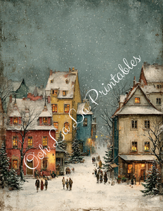 Edwardian Christmas- Ooh La La Printables