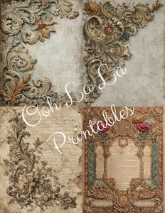 Victorian Hollow- Ooh La La Printables