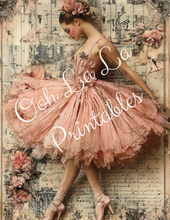 Load image into Gallery viewer, Ballerina Romance- Ooh La La Printables